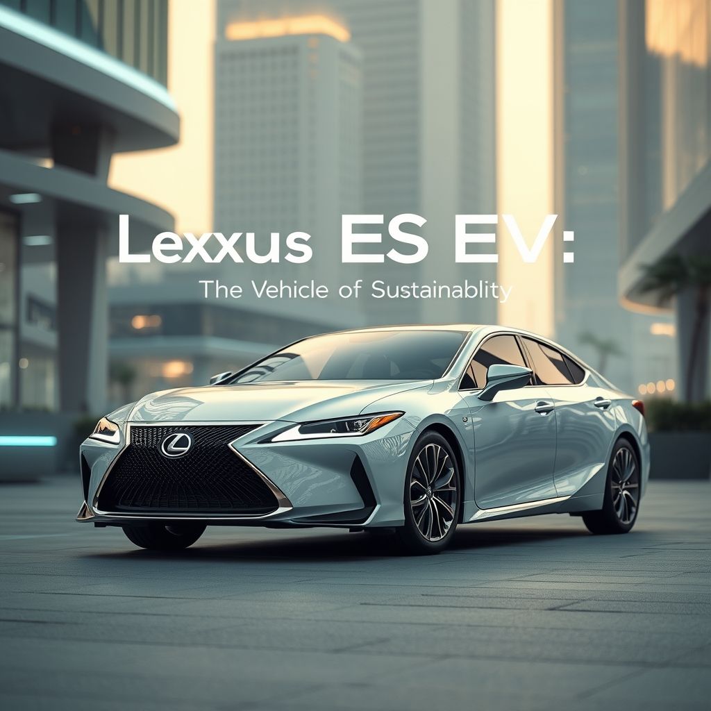 Lexus ES EV: ยานยนต์แห่งความยั่งยืน